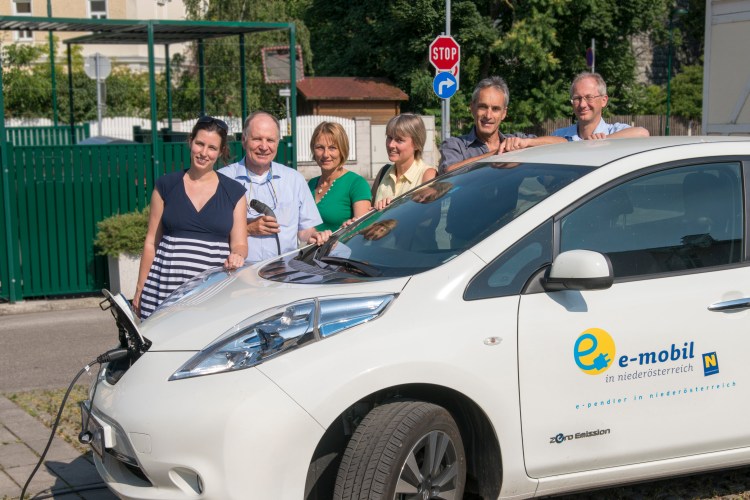 Carsharing Gruppe ME-MÖ 2015 Nissan Leaf